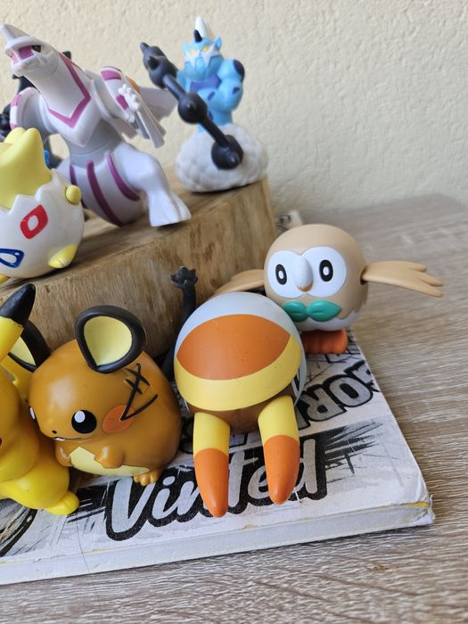 Lote de 14 Figuras Pokémon – Mix Geração Clássica & Moderna