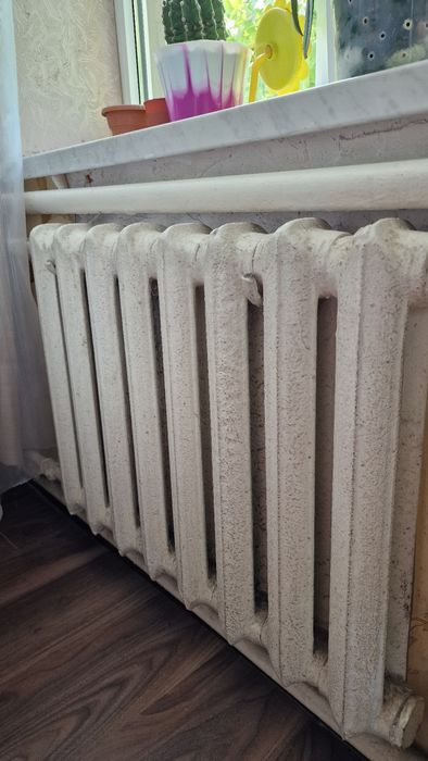 Чугунные батареи с трубами