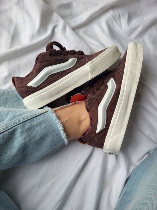 ТОП! Vans KNU Skool Brown White 36 - 41