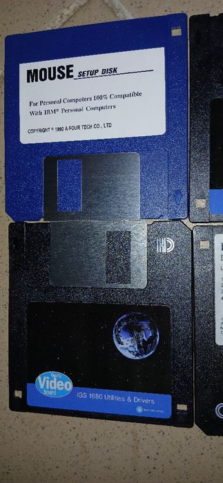 Dyskietka HP Laser Jet 5L Word perfect lotus DOS Utilities sterowniki