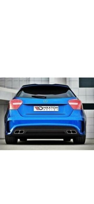 Spoiler airleron classe A w176 Maxton preto brilhante