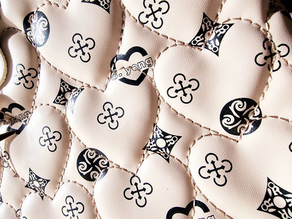 Carteira Bolsa de Ombro Bege Creme Mulher