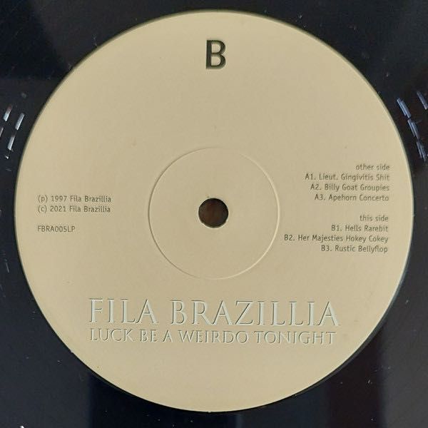 Fila Brazillia – Luck Be A Weirdo Tonight. 2 x Vinyl, LP, Album