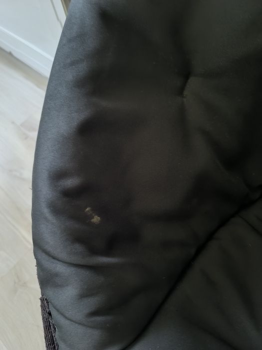 Fotel Ikea czarny, oleby, skladany