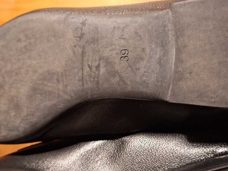 Mocassins em pele da H&M