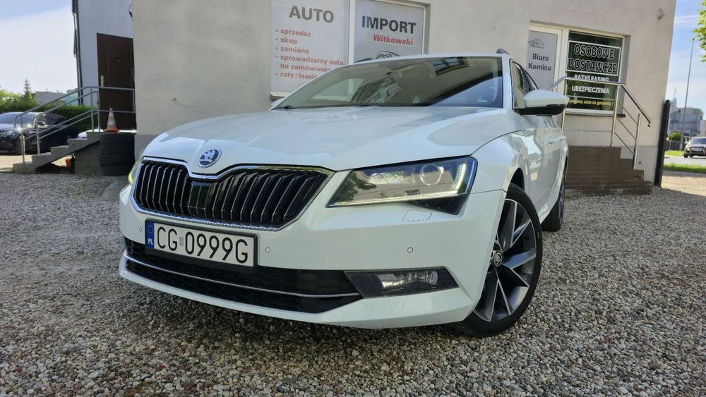 Skoda Superb 2,0 TDI 150 KM NAVI webasto automat zarejestrowany