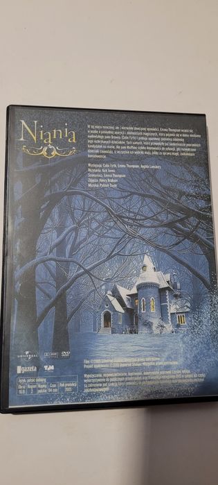 Film Niania płyta DVD