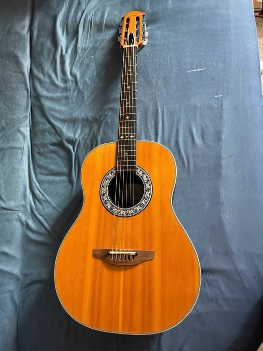 Ovation 1614 Folklore 1981 r. Case Gitara Elektro Akustyczna
