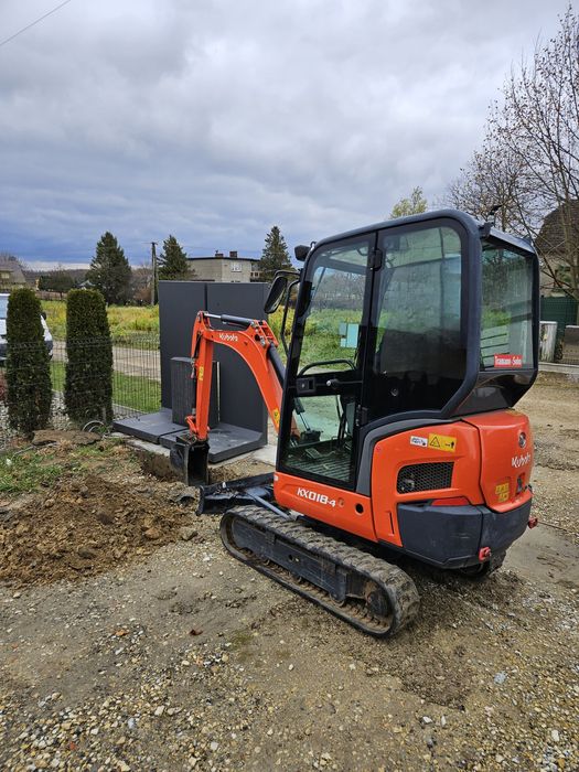 Usługi mini koparka Kubota szybkie terminy