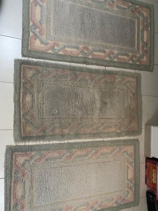 Conjunto 3 tapetes quarto