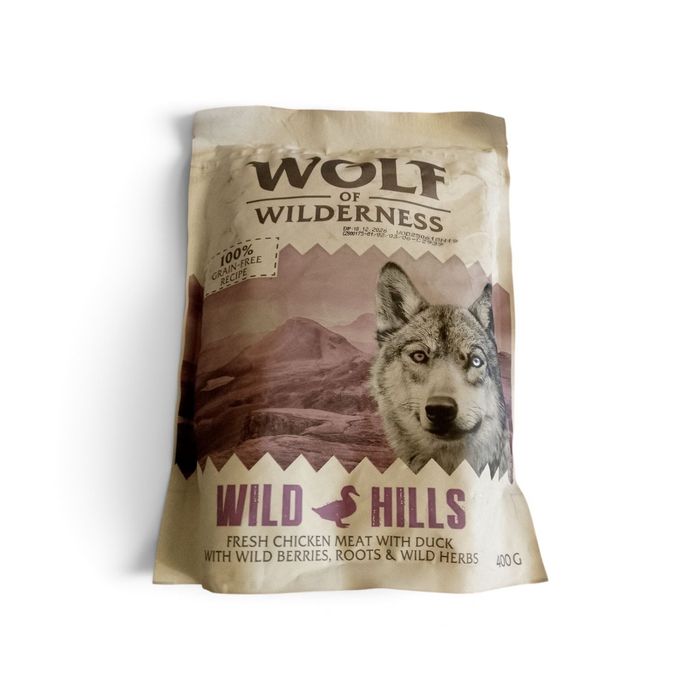 Корм для собак Wolf of Wilderness Wild Hills Duck 400 г без зерна