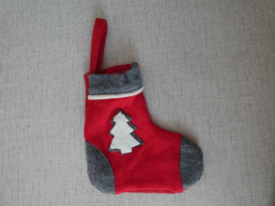 Conjunto de Natal: Boneco de Neve Articulado + Meia de Presentes