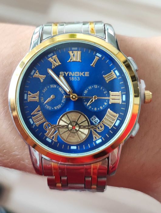 Męski zegarek kwarcowy Synoke