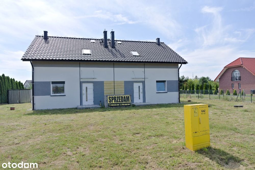 Luboszyce – dom w zabudowie bliźniaczej - dom w cenie mieszkania.