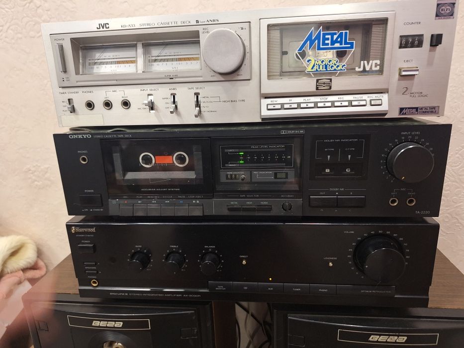 Колонки ресивер дека!