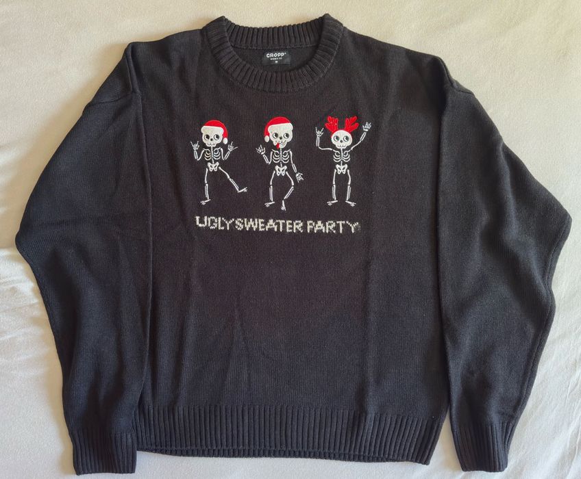 Sweter świąteczny Cropp, rozmiar M, Ugly sweter party, Body fit