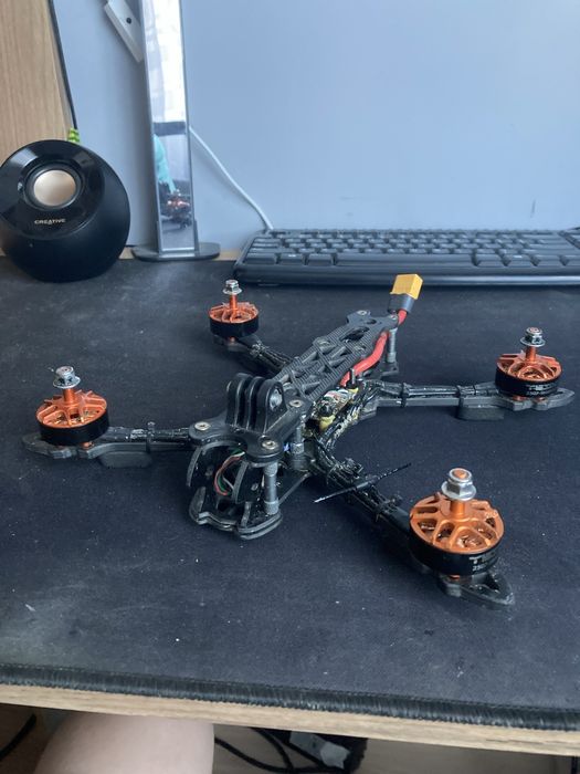Dron fpv 5 cali 6s elrs 100% sprawny