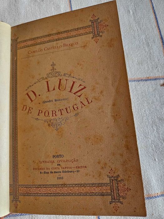 Livro antigo : D.Luiz de Portugal"