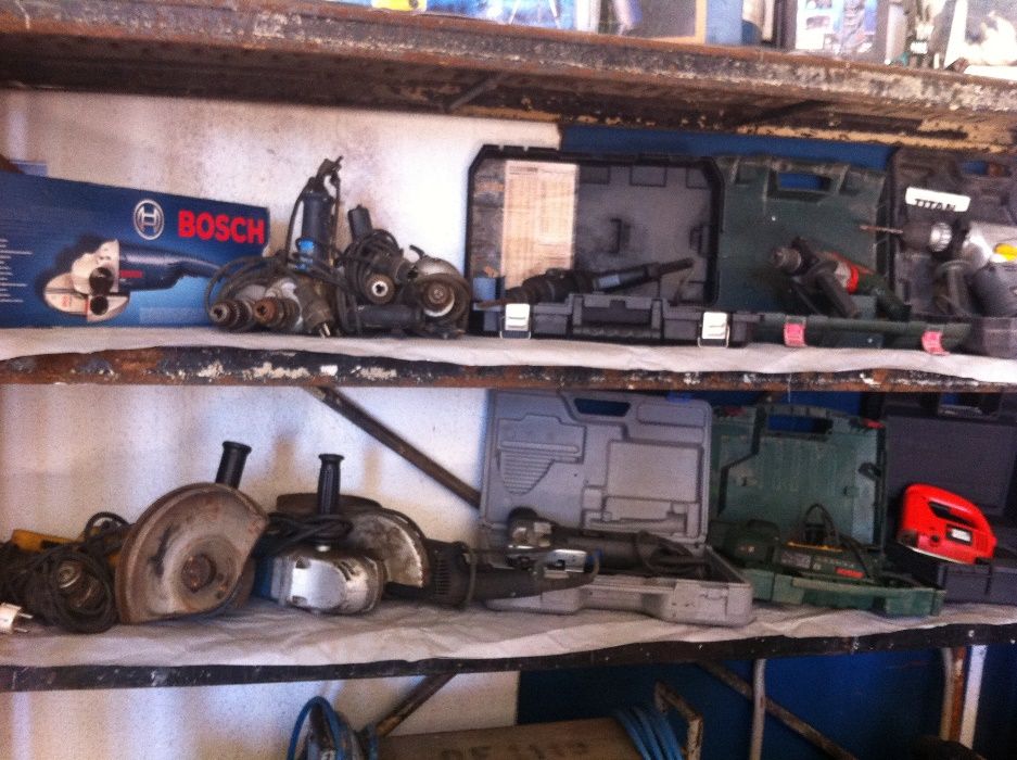 Martelo electrico || Retificadoras || Tornas