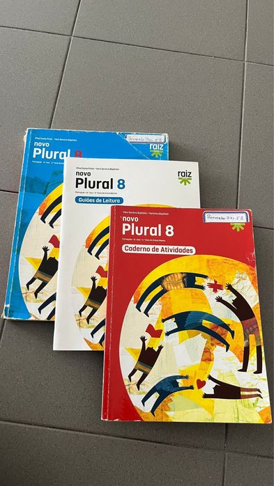 Manual + Caderno atividades 8 ano