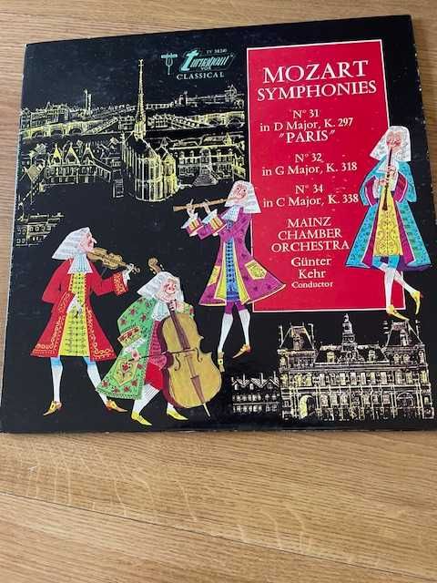 vinil MOZART Symphony n.31,32,34