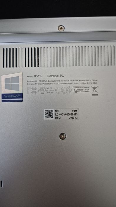 ASUS VivoBook 15 K512JA / K512J