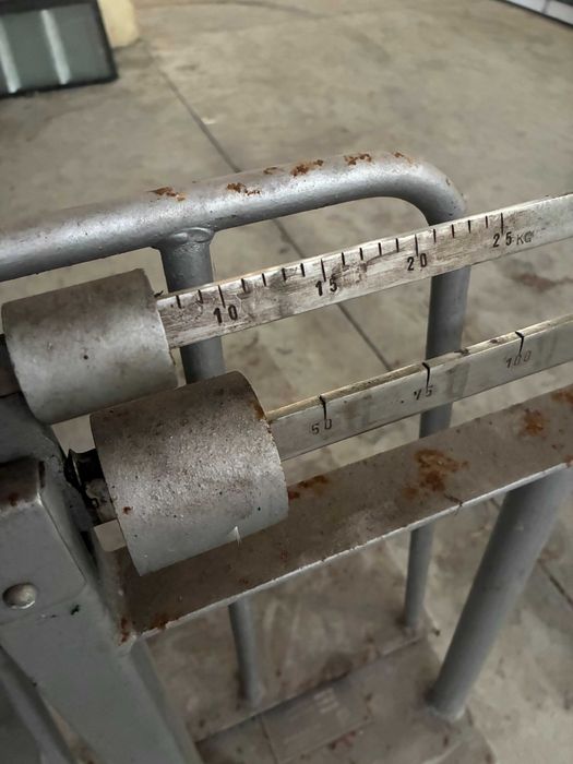 Balança de plataforma manual