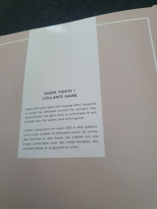 Rajstopy modelujące XL Change nowe