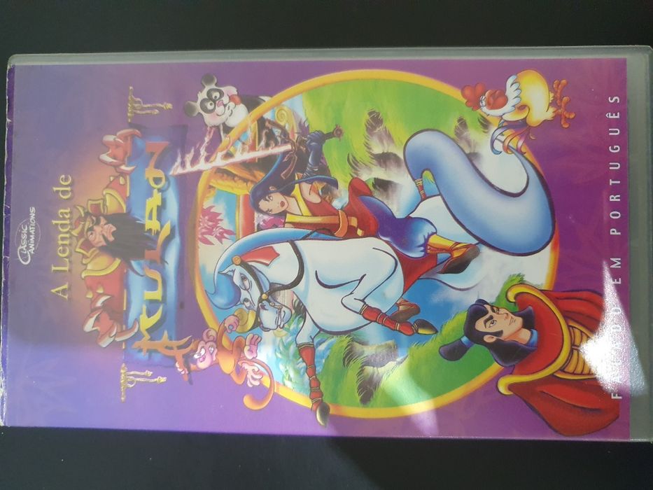 Belissimos filmes infantis em cassete VHS
