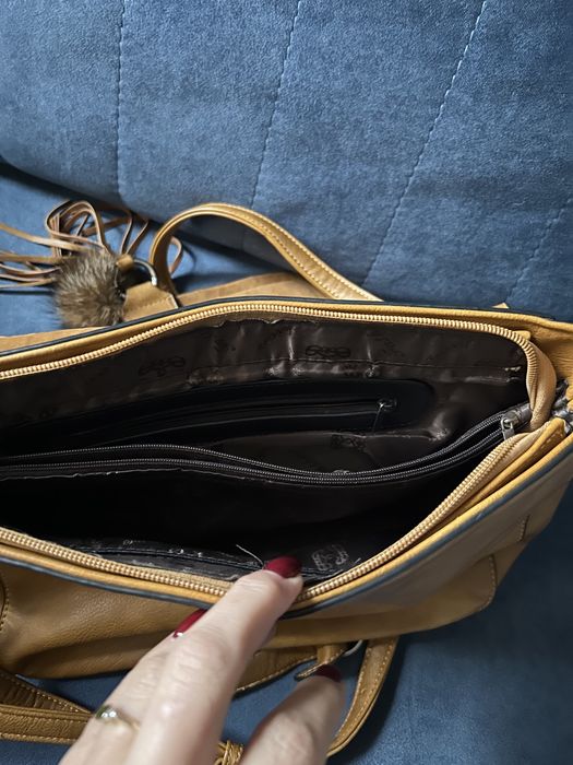 Torebka listonoszka  brazowa