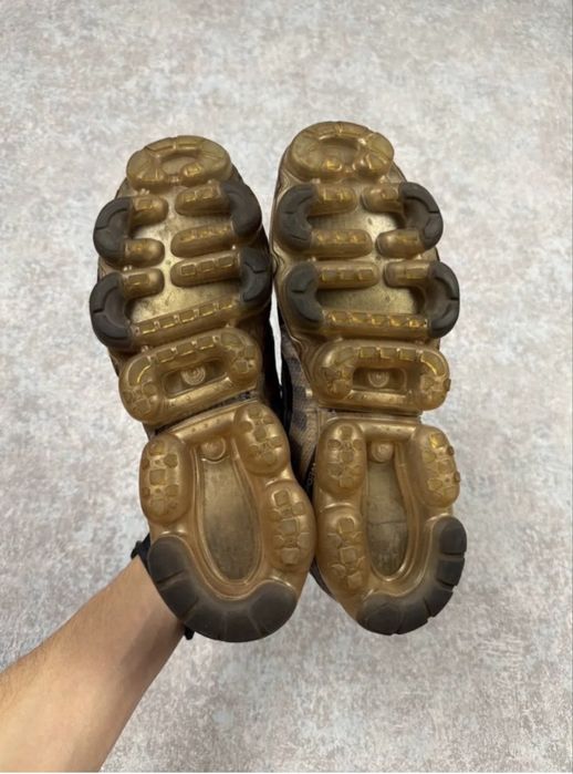 Чоловічі кросівки nike vapormax 2019 black and gold
