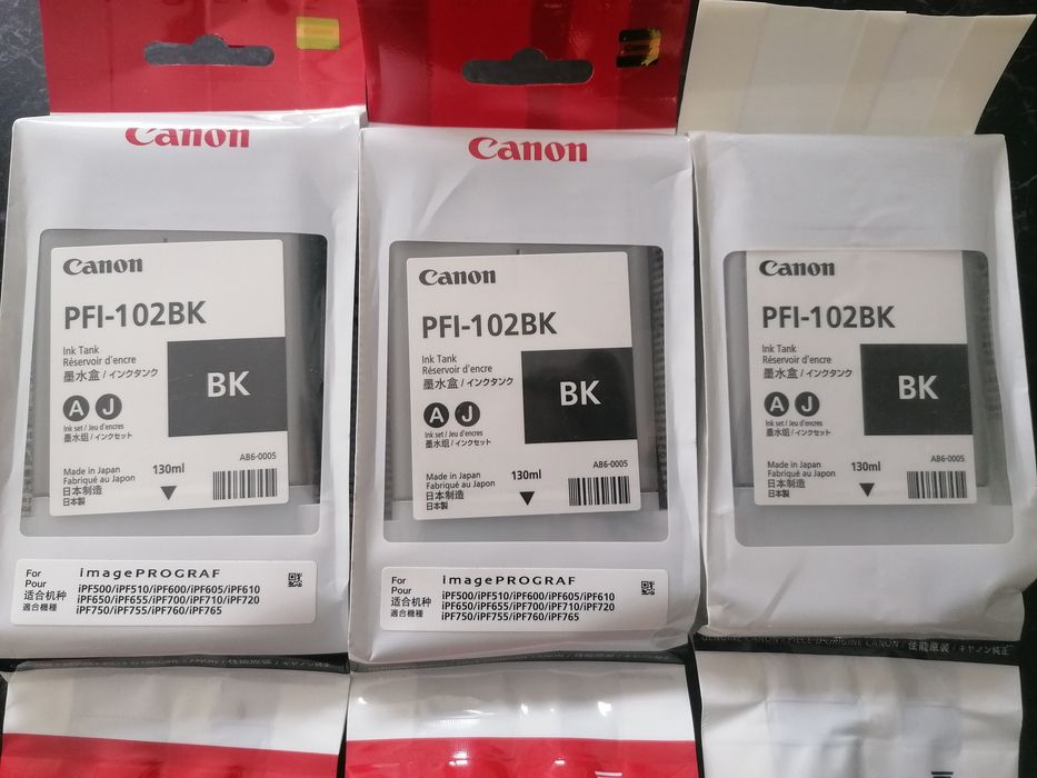 Tusze do Canon BK