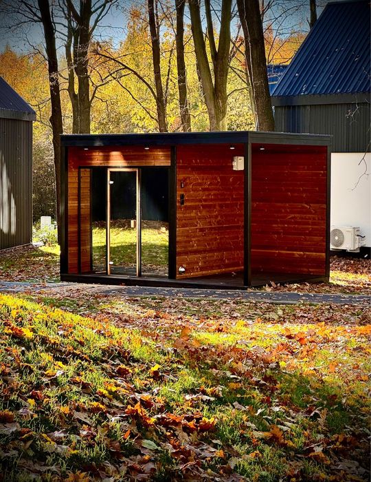 Sauna ogrodowa PREMIUM na wymiar z montażem