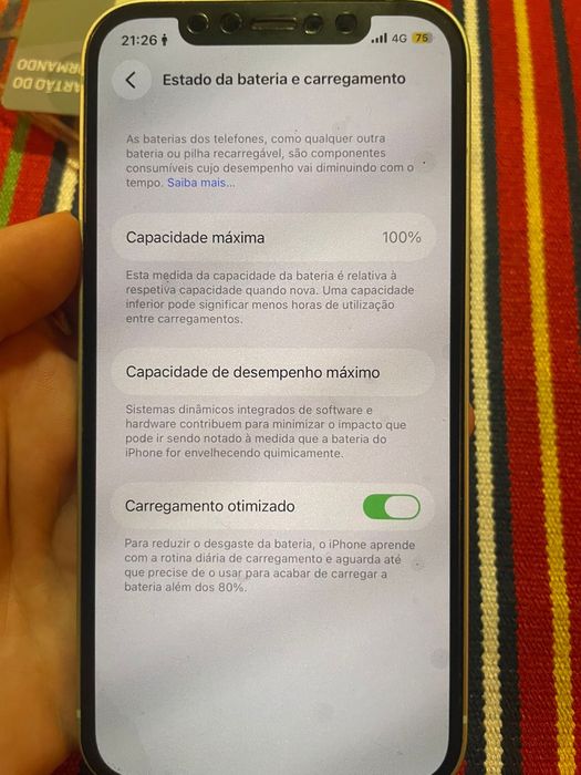 Iphone 12 como novo