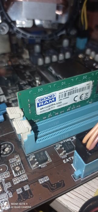 Płyta główna + karta graficzna + procesor  + ram  + chłodzenie