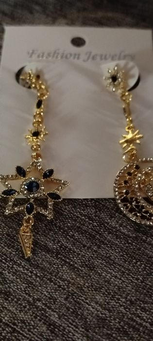 Komplet kolczyki damskie fashion jewerly