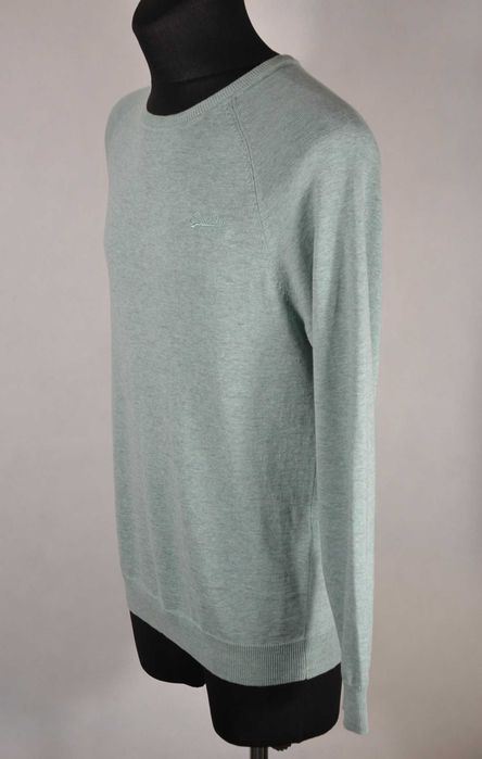 SUPERDRY Orange Label Sweter Męski L Oryginalny Super Stan Bawełna