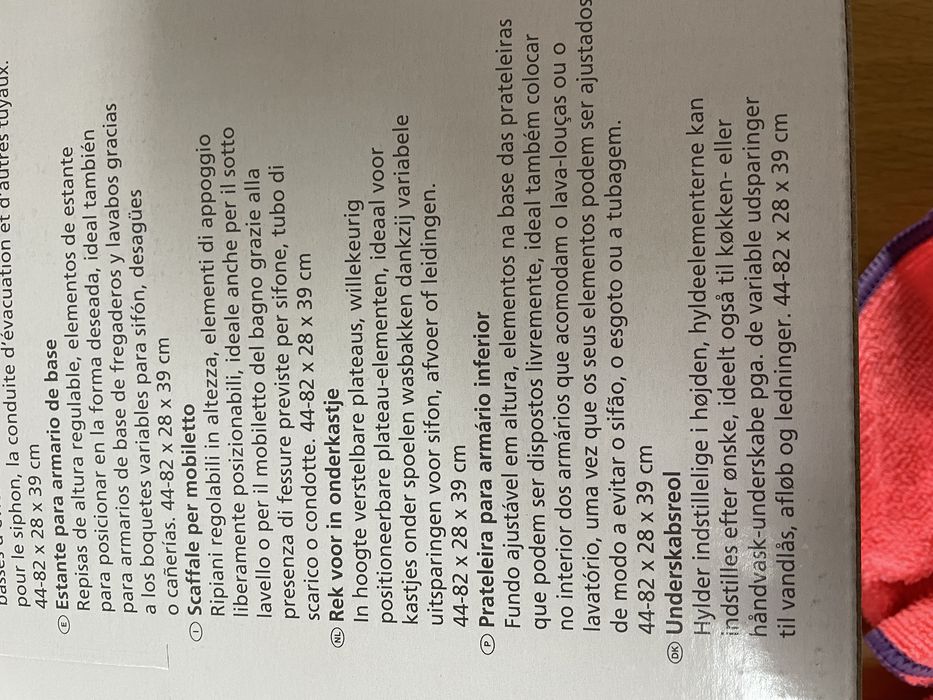 Prateleira para armario