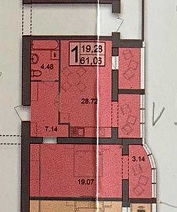 Продам 1к квартиру в  ЖК Спорт Сіті. Центр. VRV ID: 33988