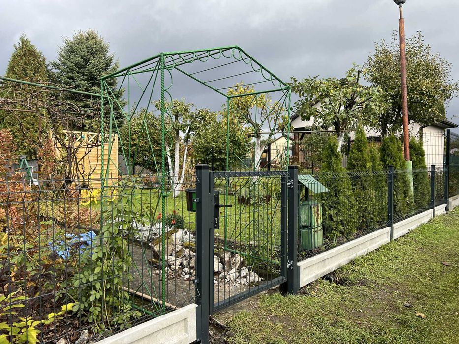 PROMOCJA! NAJTAŃSZE Ogrodzenia panelowe z montażem (123mm, 153mm,itd.)