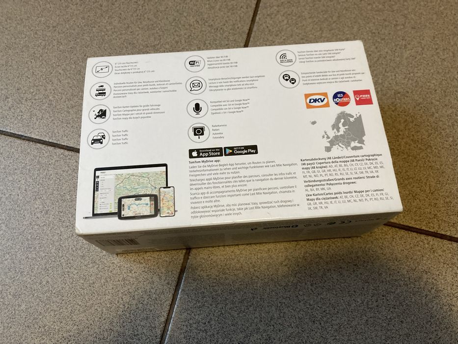 TomTom 6250 Aktywna karta ! Komplet !