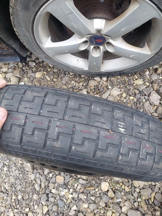 Koło dojazdowe saab 93 opel 5x110 Pirelli 125/85 r16 9-3 fl 2007r