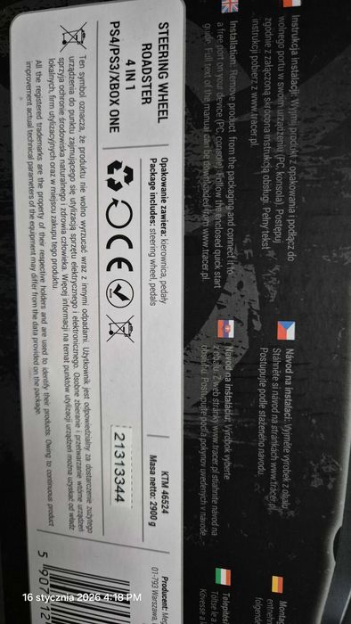 Kierownica Tracer Roadster 4-in-1