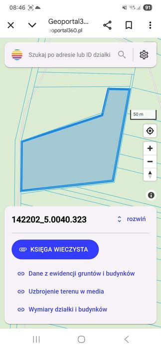 Działki leśne, rolno-leśne, las, 4,7ha.