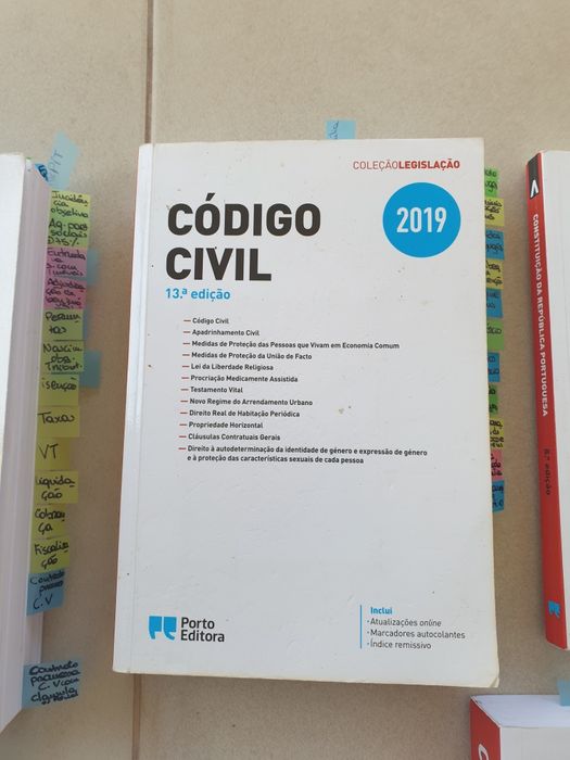 Livros direito  - colecção legislação