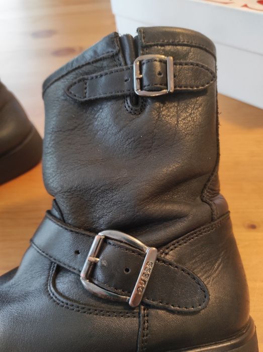 Kozaki skórzane Guess rozmiar 35