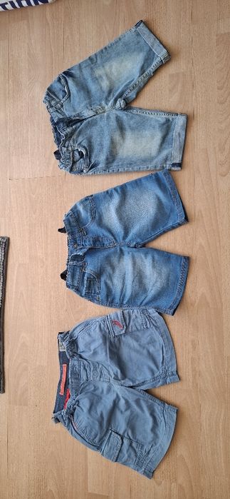 Spodenki jeans  rozm. 134 cm- 140