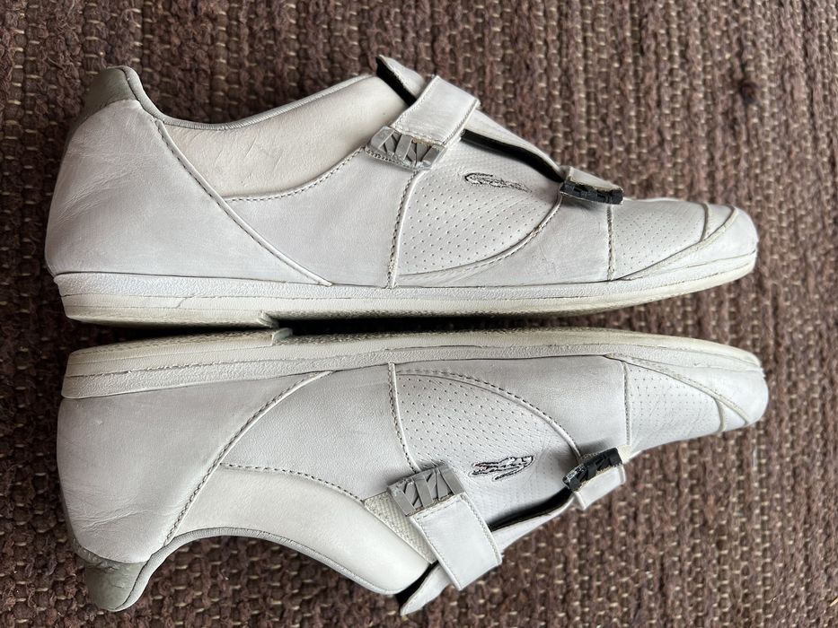 Tenis branco > Lacoste