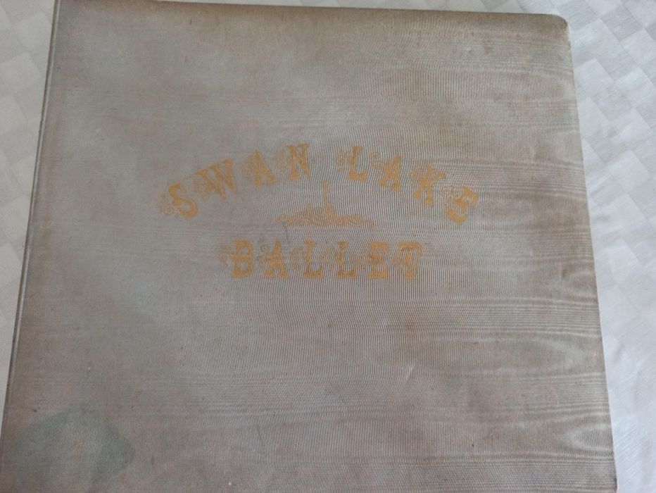 O lago dos cisnes livro e vinyls