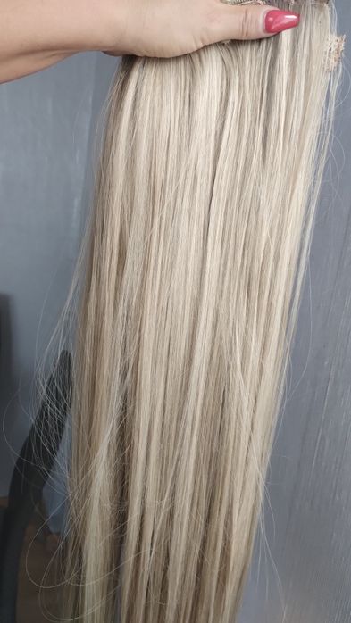 Włosy clip in 200 g 60 cm 8 taśm